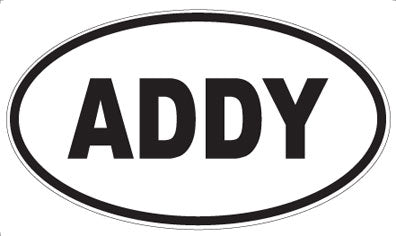 ADDY - Oval Magnet