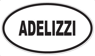 ADELIZZI - Oval Magnet