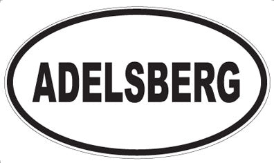 ADELSBERG - Oval Magnet