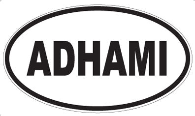 ADHAMI - Oval Magnet