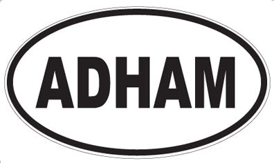 ADHAM - Oval Magnet