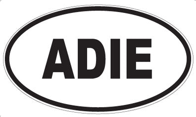 ADIE - Oval Magnet