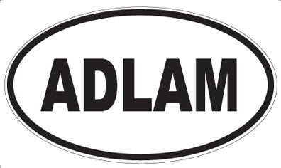 ADLAM - Oval Sticker