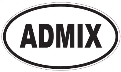ADMIX - Oval Magnet
