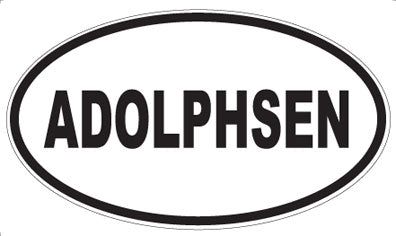 ADOLPHSEN - Oval Magnet
