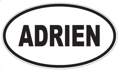 ADRIEN - Oval Magnet