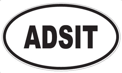 ADSIT - Oval Magnet