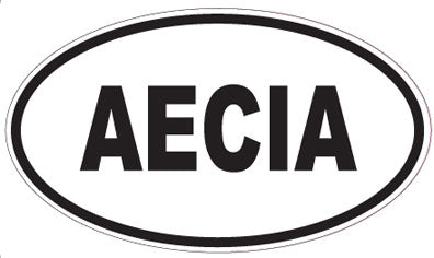 AECIA - Oval Magnet
