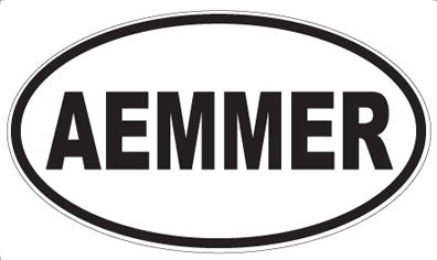 AEMMER - Oval Magnet