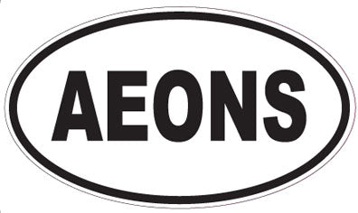 AEONS - Oval Magnet