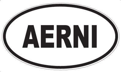 AERNI - Oval Magnet