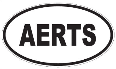 AERTS - Oval Magnet