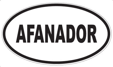 AFANADOR - Oval Magnet
