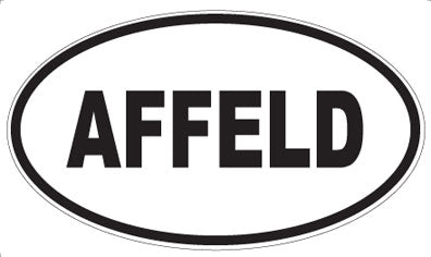 AFFELD - Oval Magnet