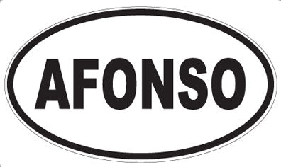 AFONSO - Oval Magnet