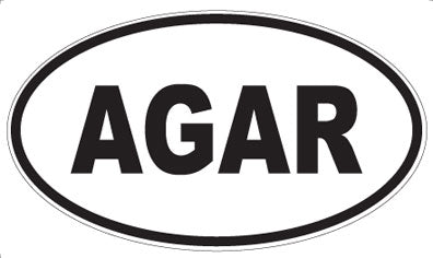 AGAR - Oval Magnet