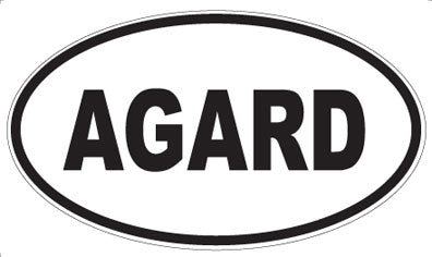 AGARD - Oval Magnet