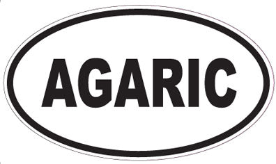 AGARIC - Oval Sticker