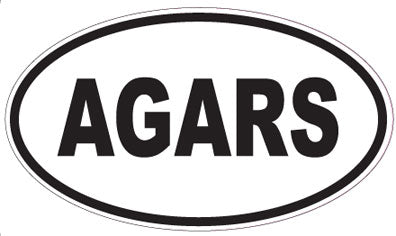 AGARS - Oval Magnet