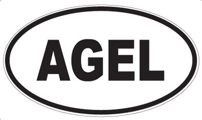 AGEL - Oval Magnet