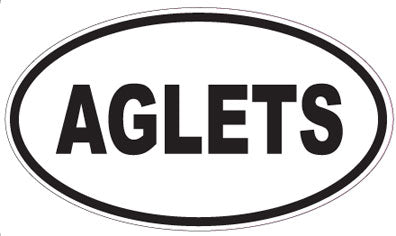 AGLETS - Oval Sticker