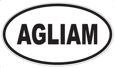 AGLIAM - Oval Magnet