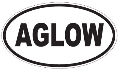 AGLOW - Oval Magnet