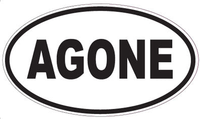 AGONE - Oval Magnet