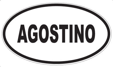 AGOSTINO - Oval Magnet