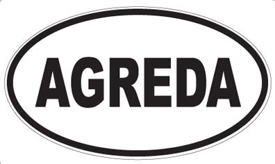AGREDA - Oval Magnet