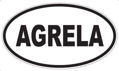 AGRELA - Oval Magnet