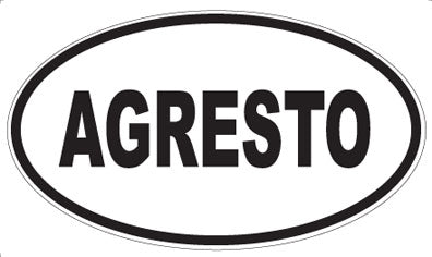 AGRESTO - Oval Magnet