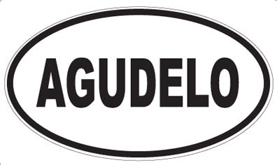 AGUDELO - Oval Magnet
