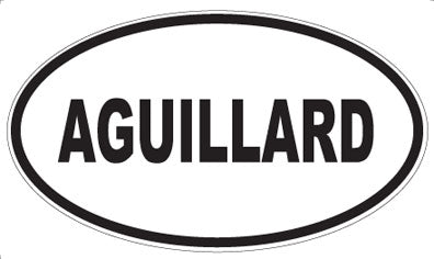 AGUILLARD - Oval Magnet