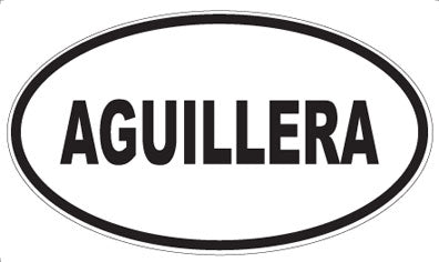 AGUILLERA - Oval Magnet