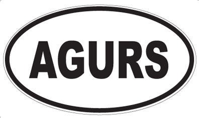 AGURS - Oval Magnet