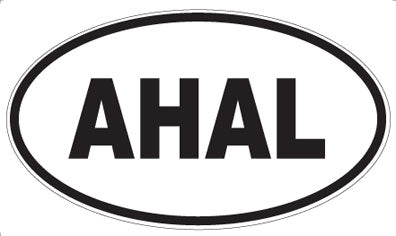 AHAL - Oval Magnet