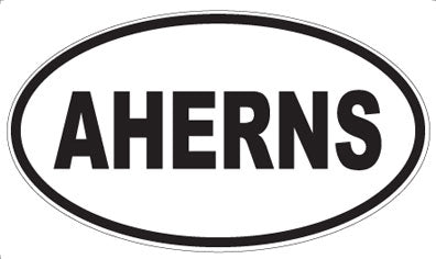 AHERNS - Oval Magnet