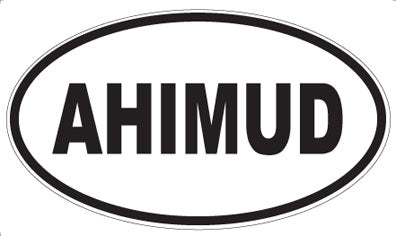 AHIMUD - Oval Magnet