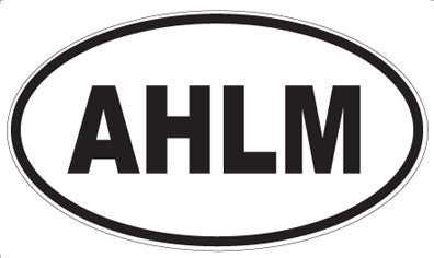 AHLM - Oval Magnet