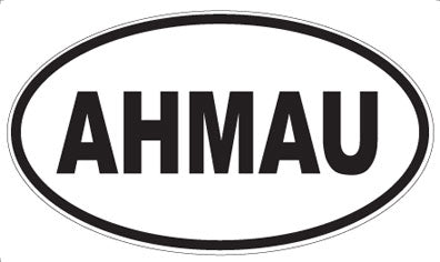 AHMAU - Oval Magnet