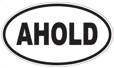 AHOLD - Oval Magnet