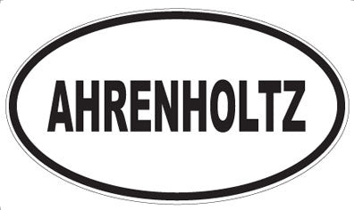 AHRENHOLTZ - Oval Magnet