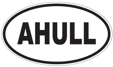 AHULL - Oval Magnet