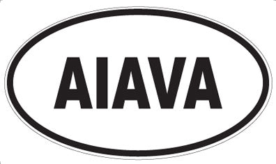AIAVA - Oval Sticker