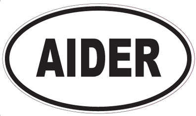 AIDER - Oval Magnet