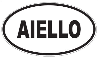 AIELLO - Oval Magnet
