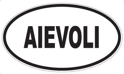 AIEVOLI - Oval Magnet
