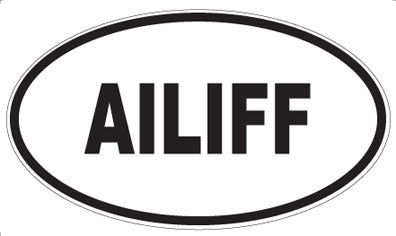 AILIFF - Oval Magnet