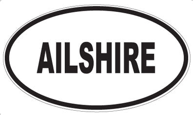 AILSHIRE - Oval Magnet